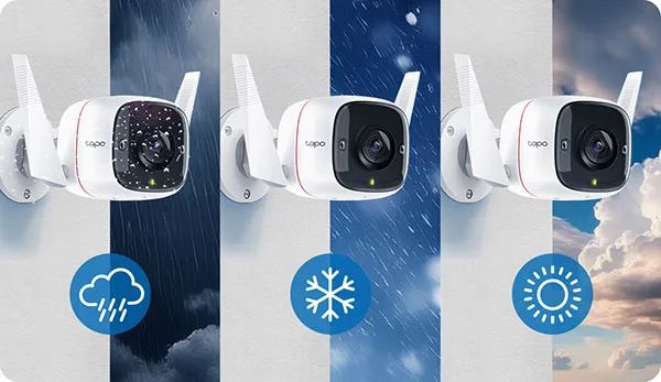 全天候対応：雨・雪・晴れ IP66防水防塵